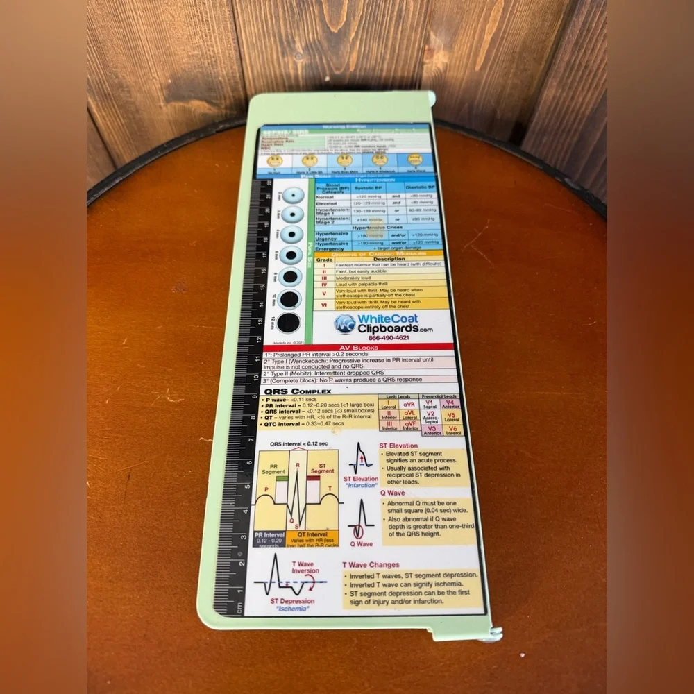 Medical Reference Chart clipboard